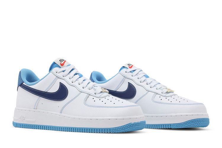 Nike Air Force 1 '07 'First Use - White University Blue'