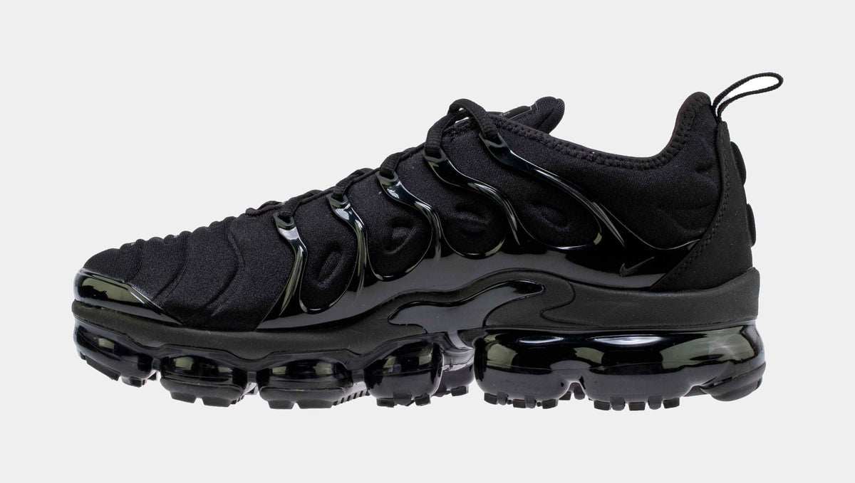 Vapormax Plus Mens Running Shoes (Black/Black/Dark Grey)