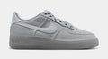 Air Force 1 LV8 3 Grade School Lifestyle Shoes (Wolf Grey/Wolf Grey/Black)