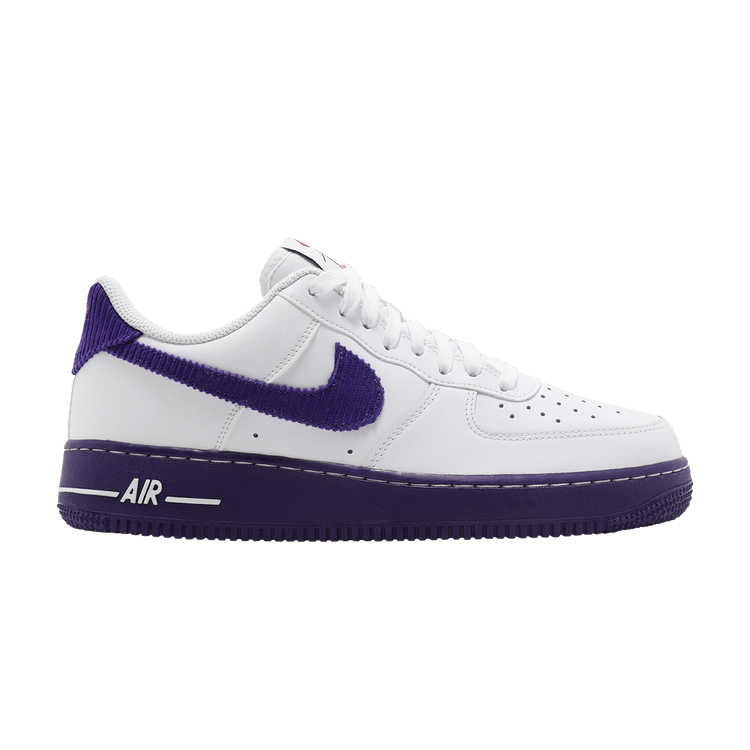 Nike Air Force 1 '07 LV8 EMB 'White Court Purple'