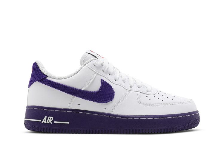 Nike Air Force 1 '07 LV8 EMB 'White Court Purple'