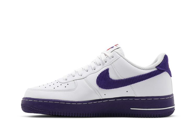 Nike Air Force 1 '07 LV8 EMB 'White Court Purple'