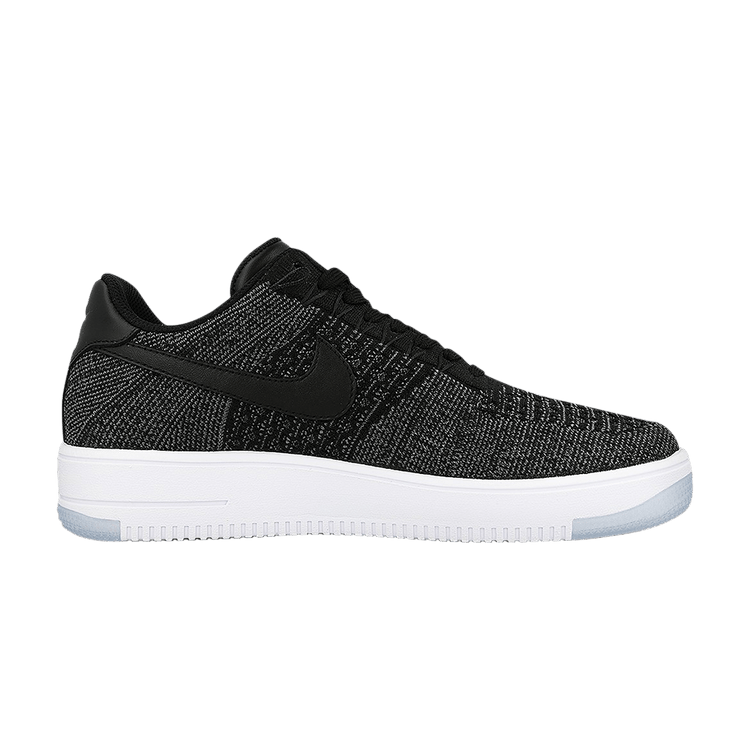 Nike Air Force 1 Flyknit Low 'Black White'