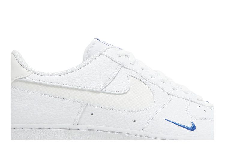 Nike Air Force 1 LV8 'White Game Royal' — White/White/Game Royal