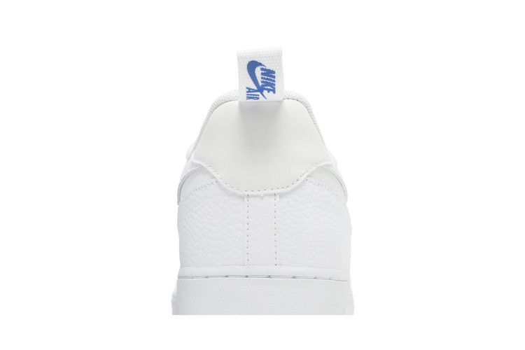 Nike Air Force 1 LV8 'White Game Royal' — White/White/Game Royal