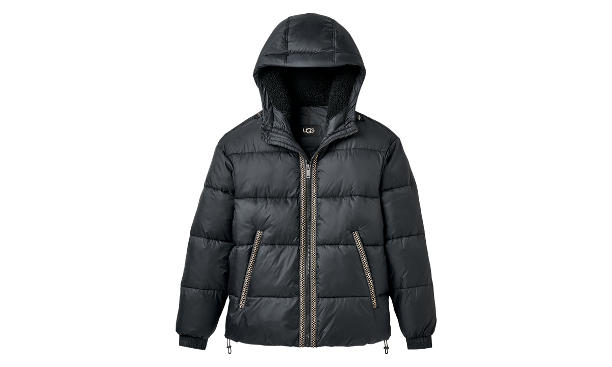 Xayden UGGbraid Puffer Jacket "Black" 1171452 BLK