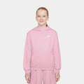 NSW Club Fleece Pullover Grade School Hoodie (Medium Soft Pink/White)