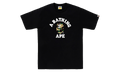 1st Camo College Tee "Black" 001TEL801011MBKD