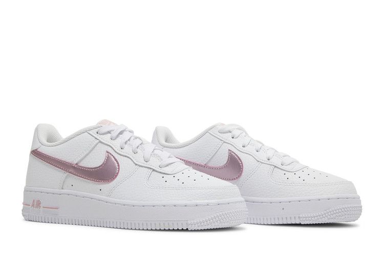 Nike Air Force 1 GS 'White Pink Glaze'