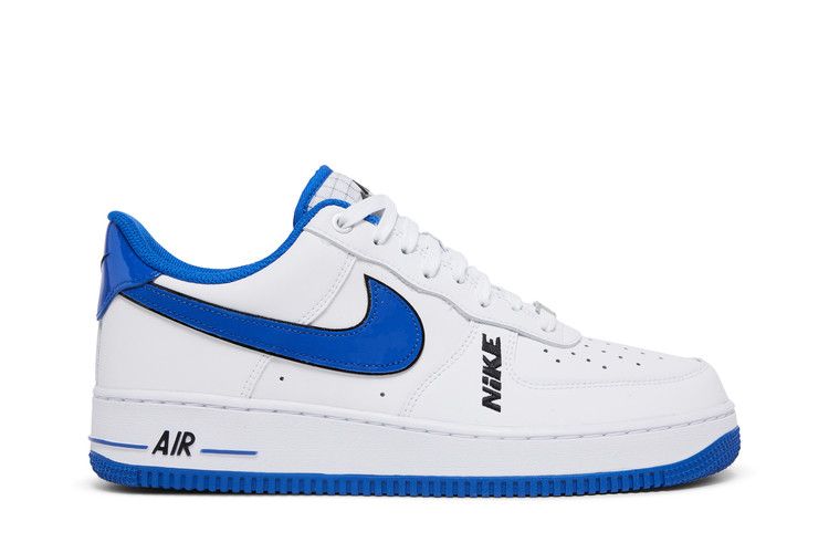 Nike Air Force 1 LV8 'White Game Royal' — White/Black/Game Royal/White