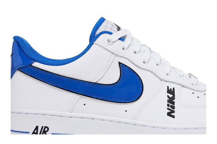 Nike Air Force 1 LV8 'White Game Royal' — White/Black/Game Royal/White