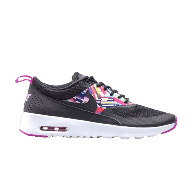 Nike Air Max Thea Print GS 'Black Hyper Violet'
