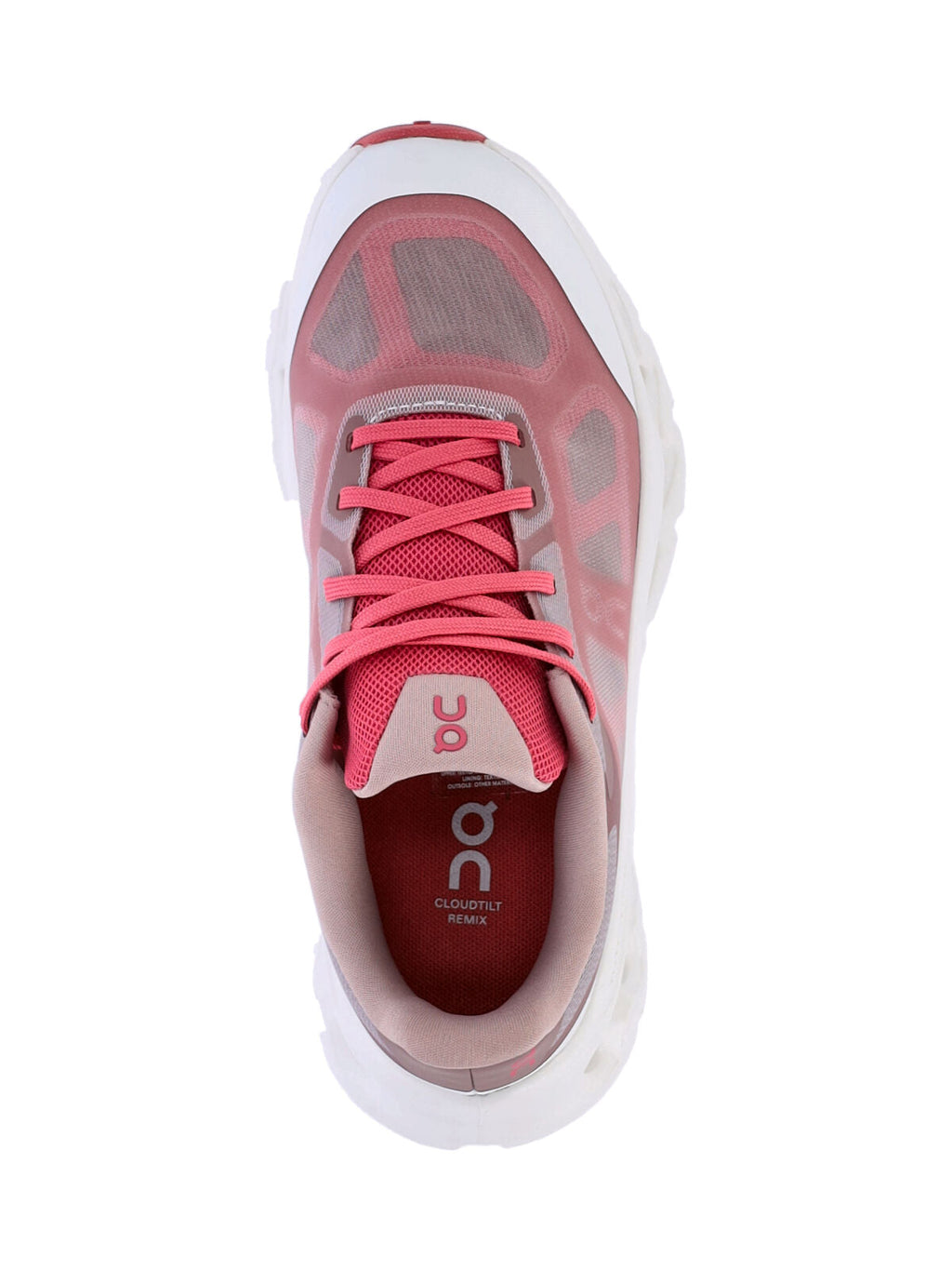 Pink Cloudtilt Remix Fabric Sneakers