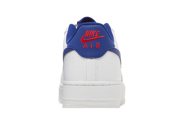 Nike Air Force 1 GS 'White Deep Royal Blue' — White/Deep Royal Blue/University Red
