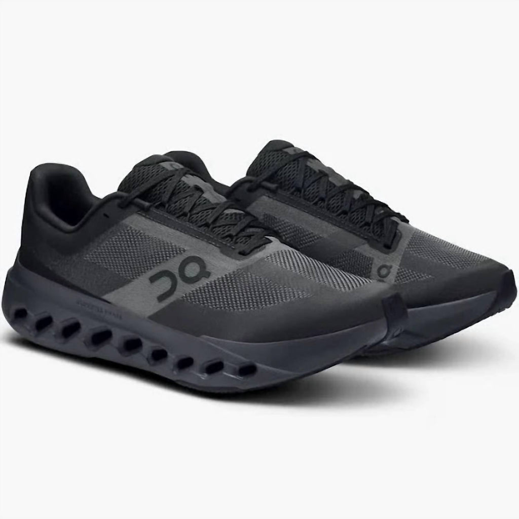 Men's Cloudsurfer Next Running Shoes In Black/ Eclipse