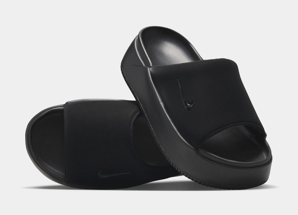 Calm Elevation Slide Womens Sandal (Black/Black)