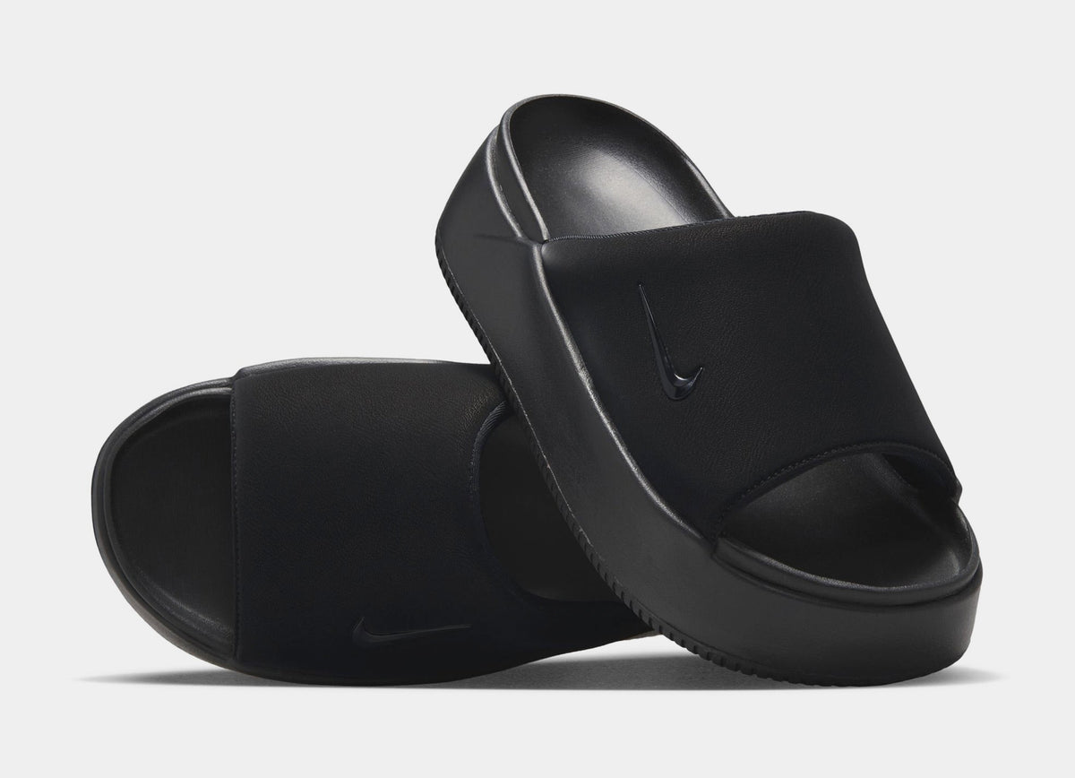 Calm Elevation Slide Womens Sandal (Black/Black)