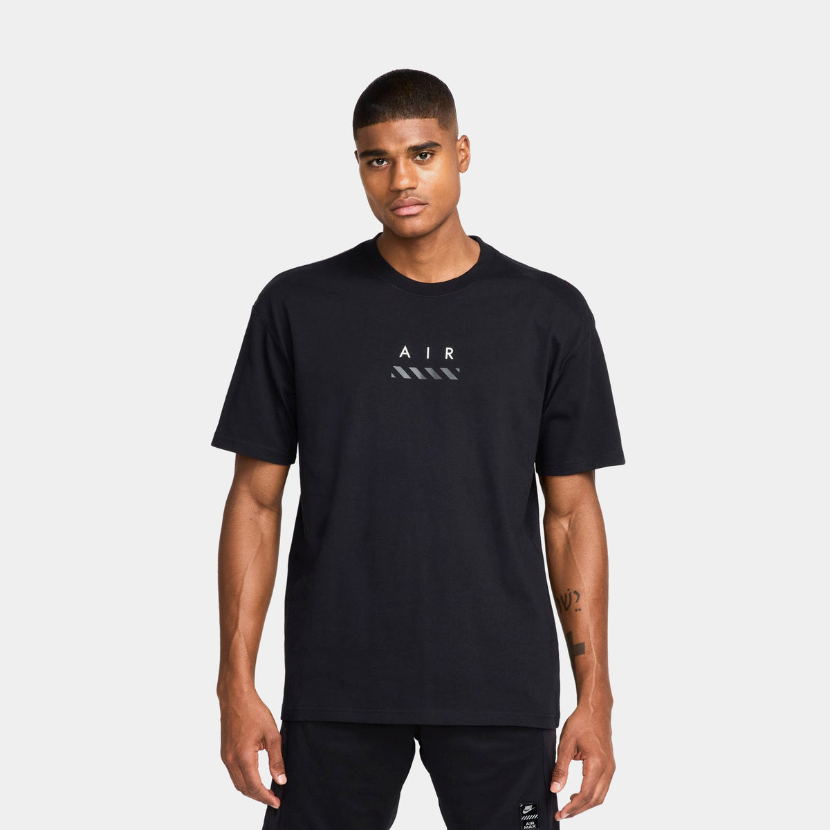 NSW Max90 Mens Short Sleeve Shirt (Black/Grey/Black)