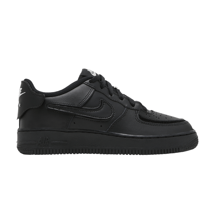 Nike Air Force 1/1 GS 'Black Bright Crimson'