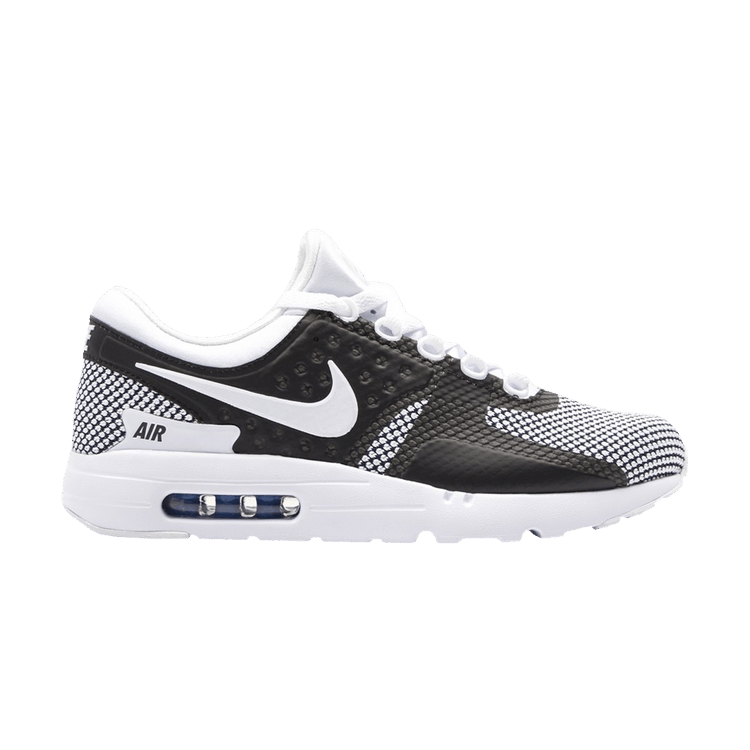 Nike Air Max Zero Essential 'Black White' — White/White-Obsidian-Soar