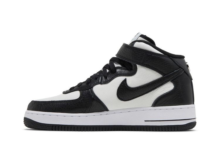 Stussy x Nike Air Force 1 Mid 'Black White'