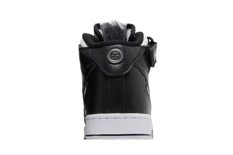 Stussy x Nike Air Force 1 Mid 'Black White'