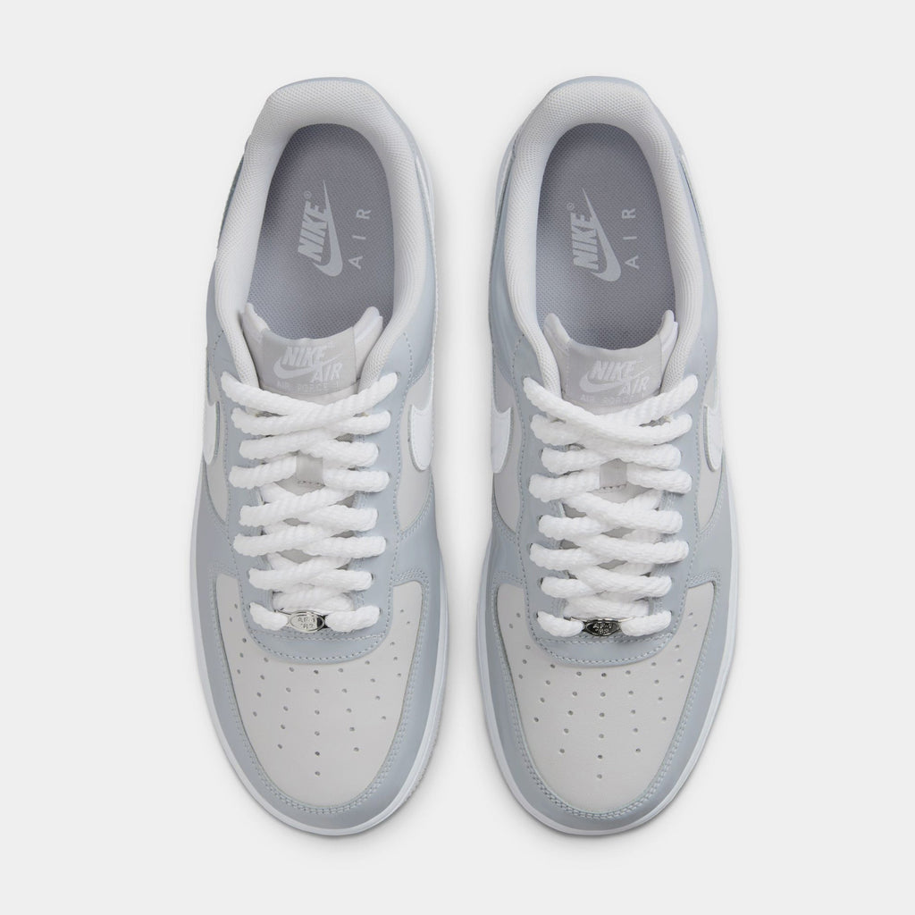 Air Force 1 Mens Basketball Shoes (Wolf Grey/White)