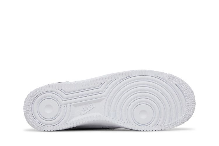 Nike Air Force 1 '07 'Cut Out Swoosh - White Black'