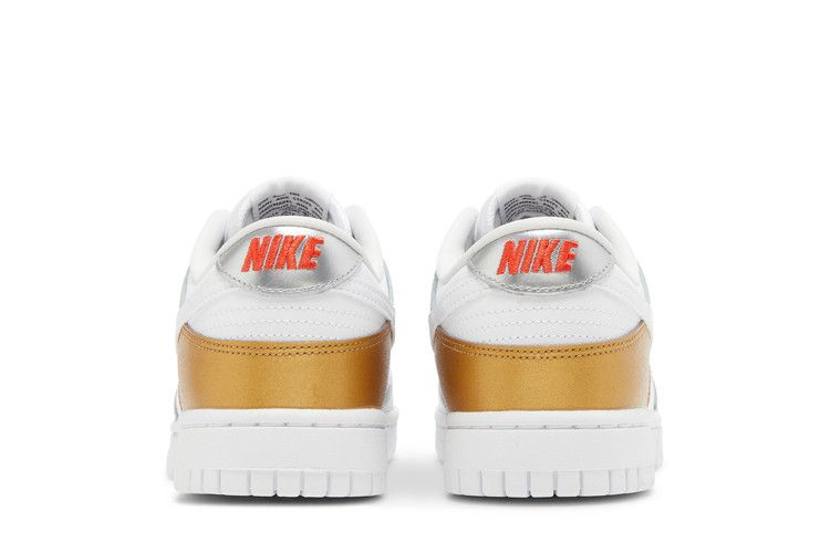 Nike Wmns Dunk Low SE 'Silver Gold Metallic'