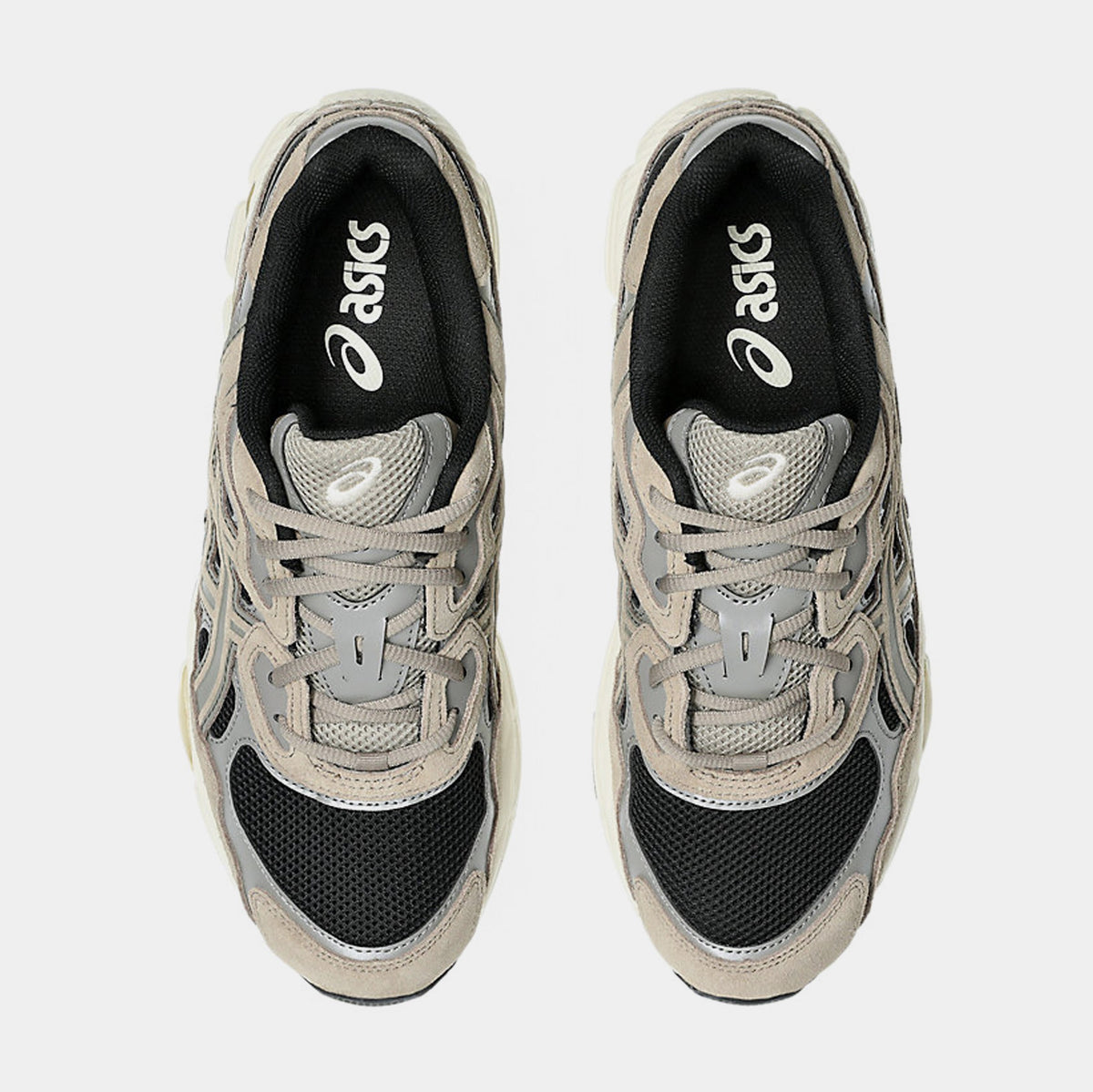 Gel NYC Mens Running Shoes (Black/Grey/Beige) Free Shipping
