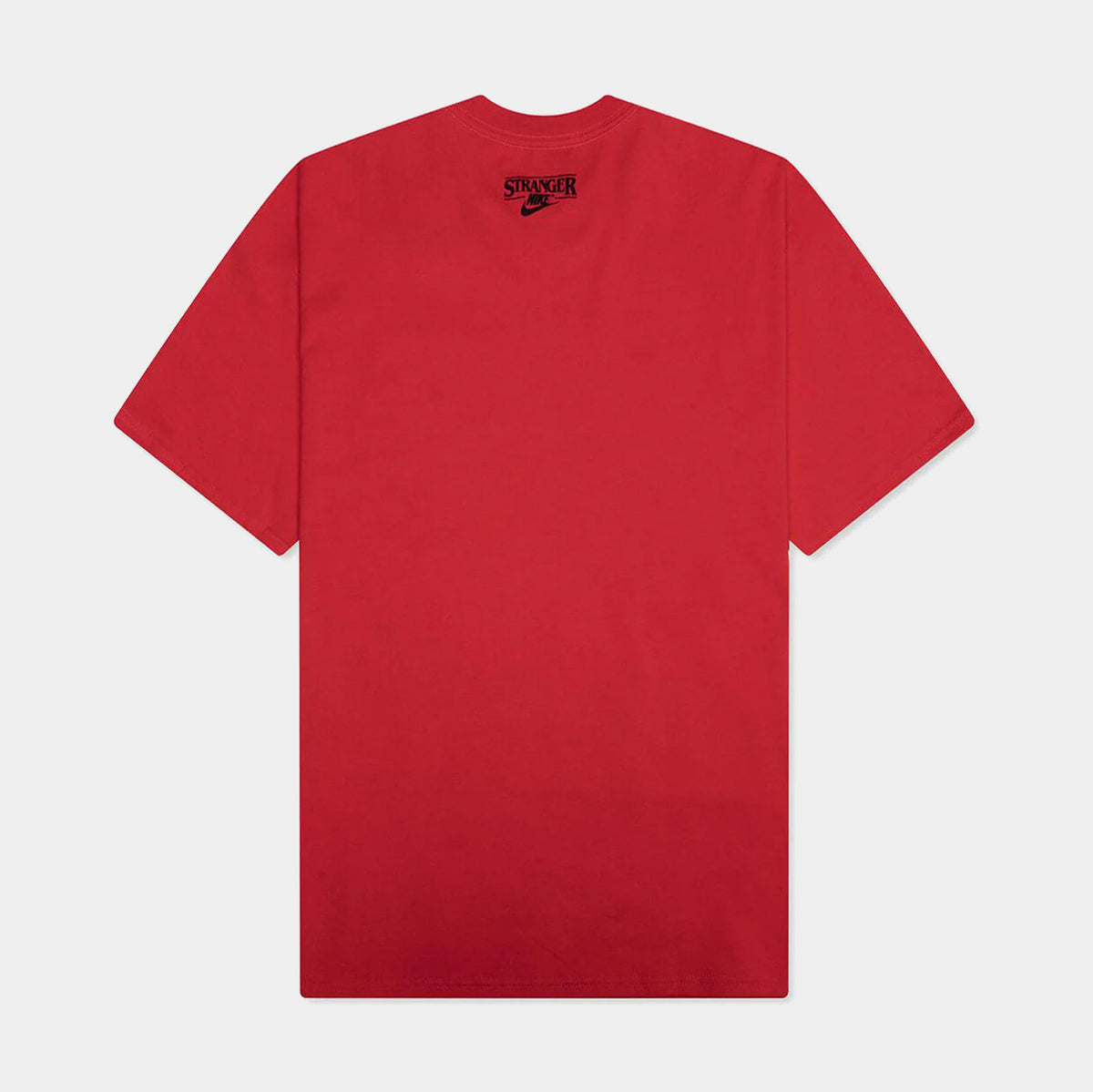 Stranger Things Max90 Mens Short Sleeve Shirt (University Red/Black)