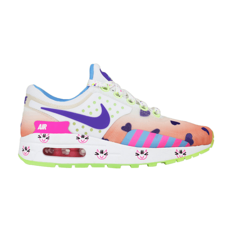 Nike Air Max Zero GS 'Doernbecher' — Barely Orange/Hyper Grape