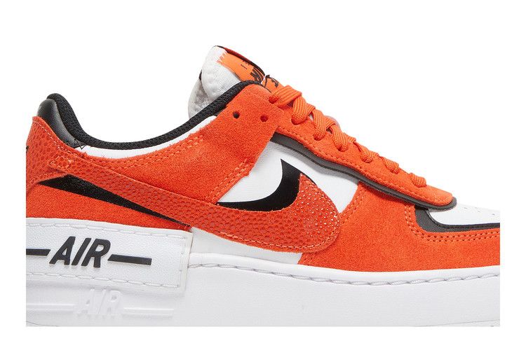 Nike Wmns Air Force 1 Shadow 'Cracked Leather - Rush Orange'