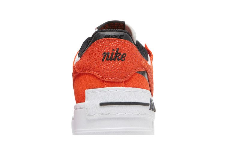 Nike Wmns Air Force 1 Shadow 'Cracked Leather - Rush Orange'