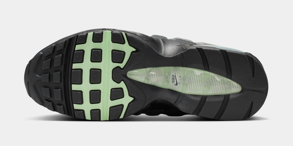 Air Max 95 Big Bubble Fresh Mint Womens Running Shoes (Black/Fresh Mint/White/Medium Grey)