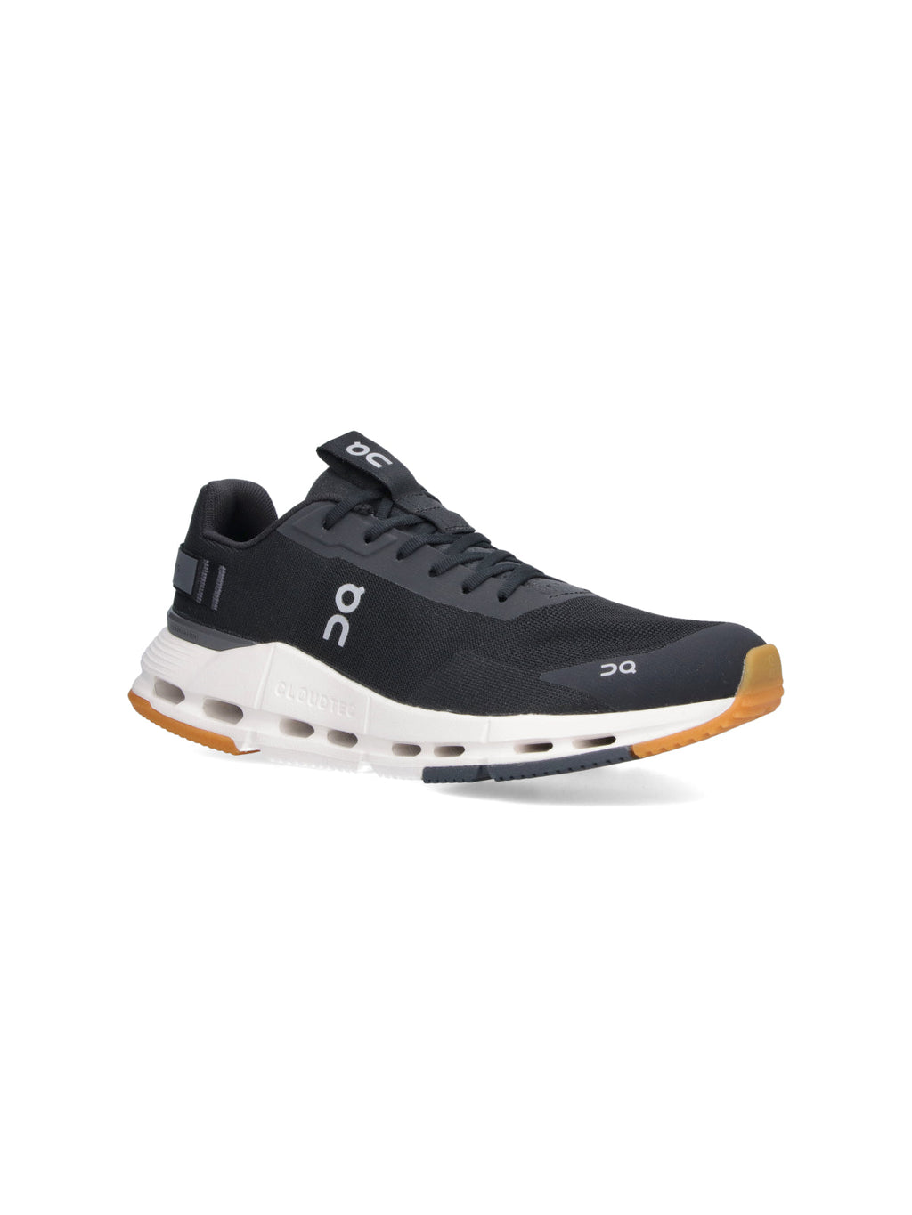 Sporty Black Sneakers with Cushioned Sole