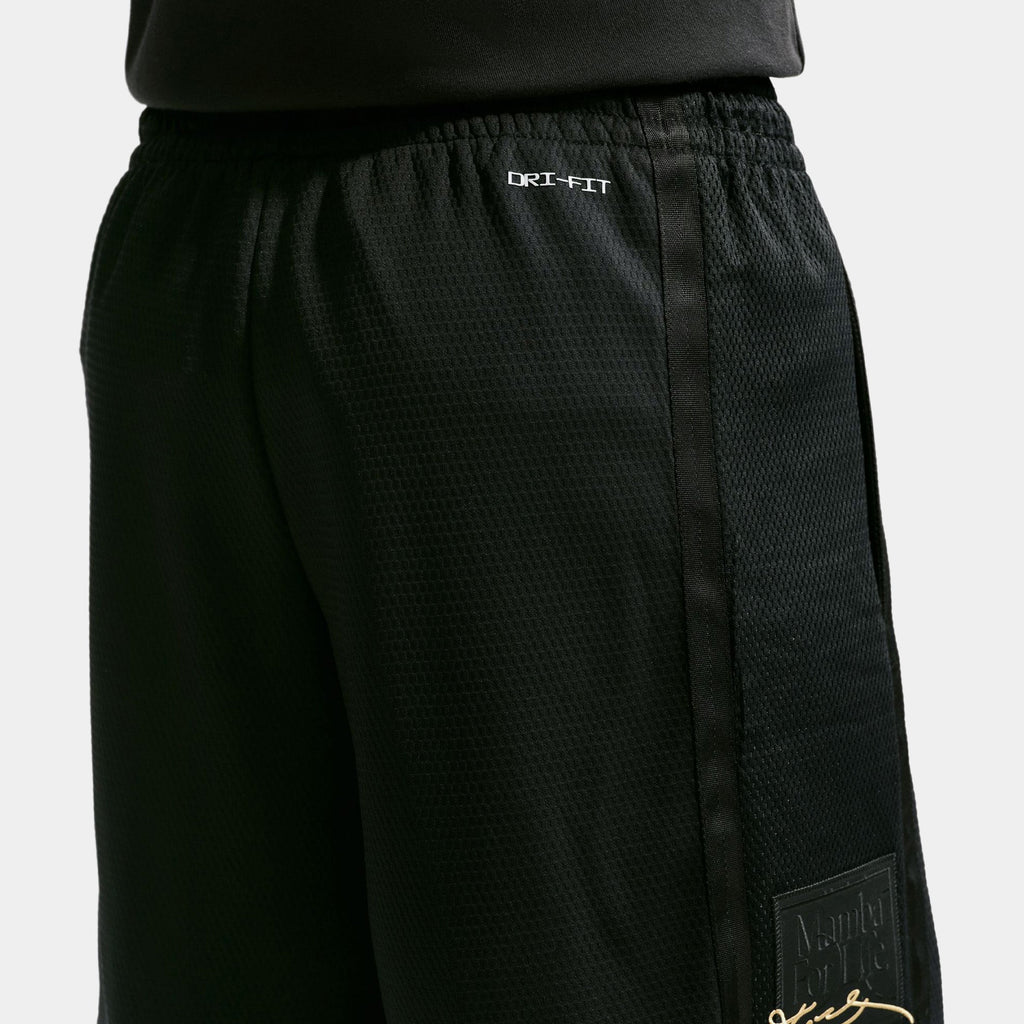 Kobe Basketball Mens Shorts (Black/Metallic Gold)