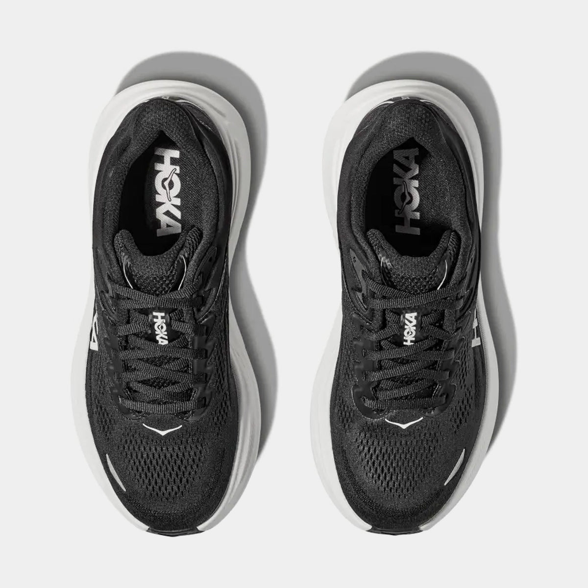 Bondi 9 Womens Running Shoes (Black/White/Black) Free Shipping
