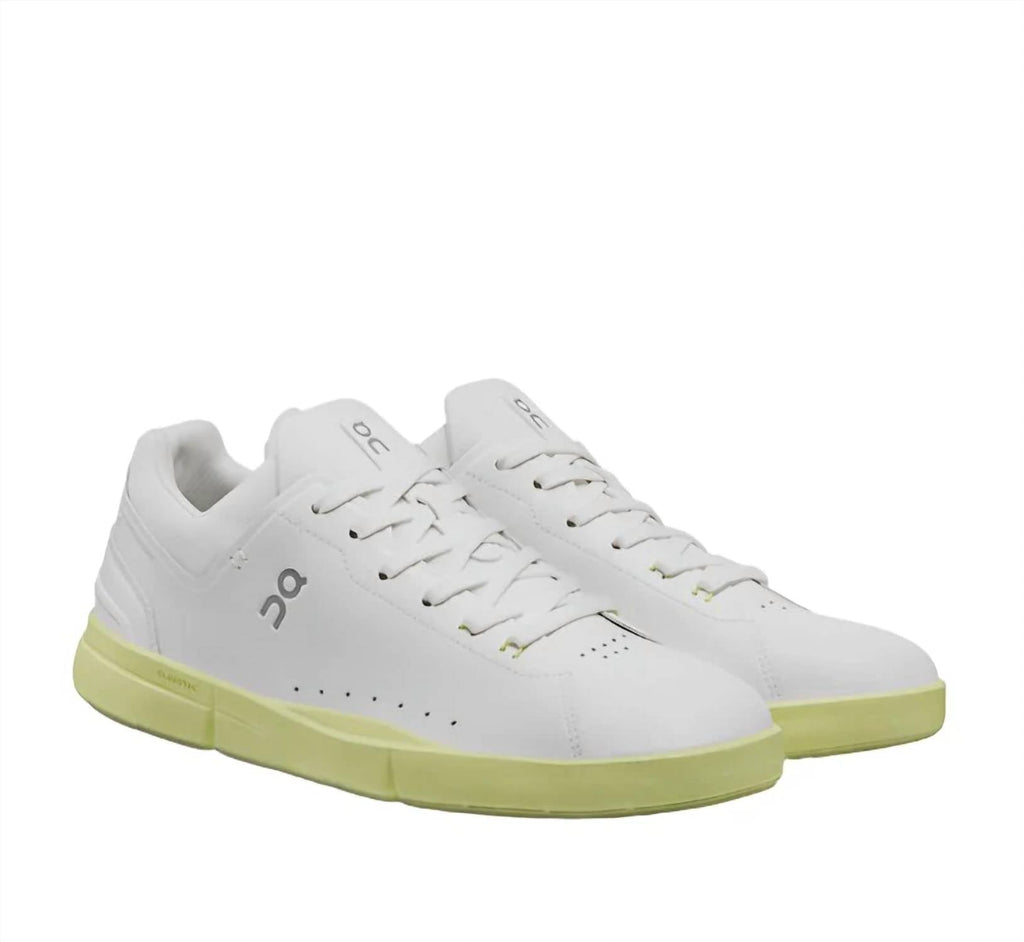 Men's Roger Advantage Sneaker In White/hay