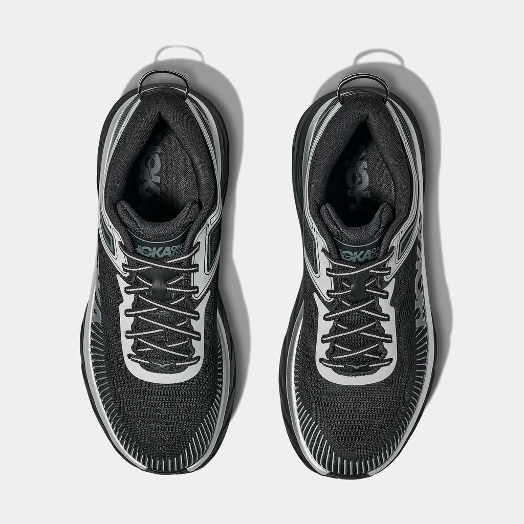 Bondi 7 Mens Running Shoes (Black/Stardust)