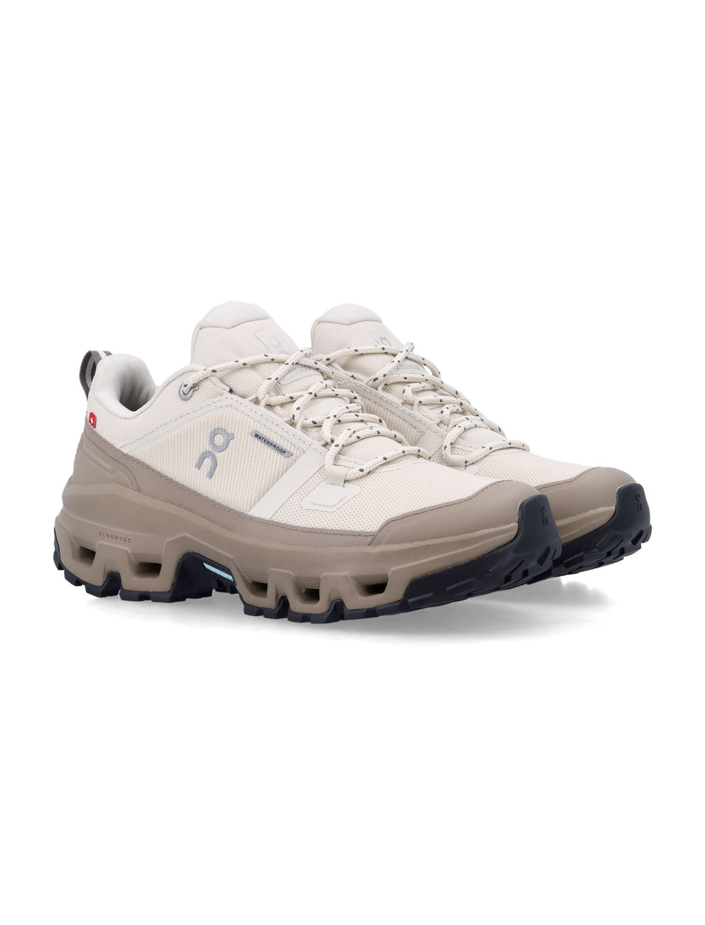 Chunky Sole Sneakers With Textured Upper And Reflective Details