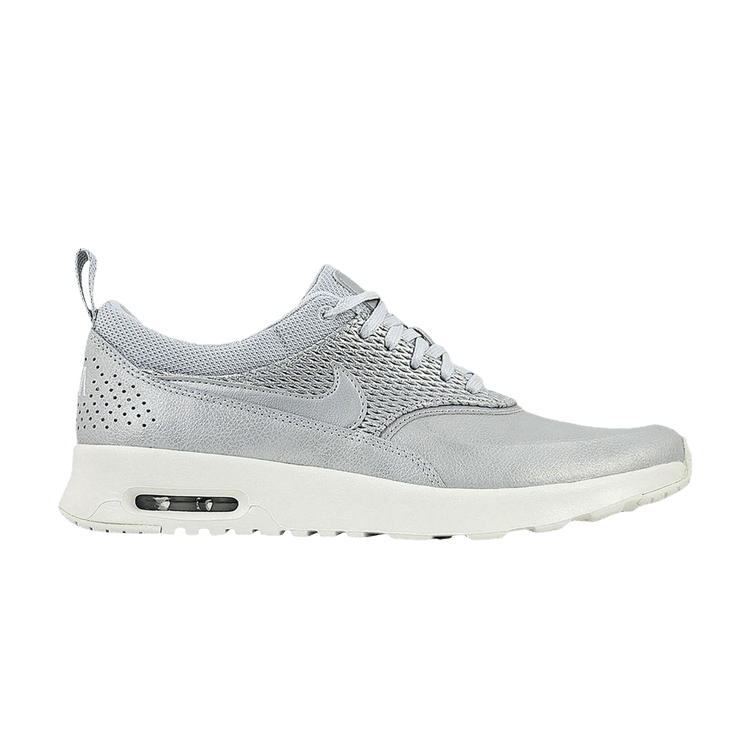 Nike Wmns Air Max Thea Premium Leather 'Metallic Platinum'
