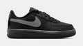 Air Force 1 Low Preschool Lifestyle Shoes (Black/Smoke Grey)