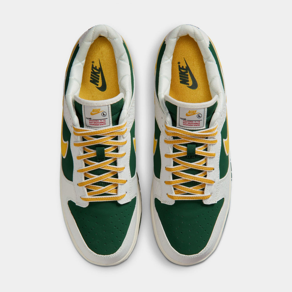 Dunk Low Varsity Mens Lifestyle Shoes (Sail/University Gold/Fir/University Red)
