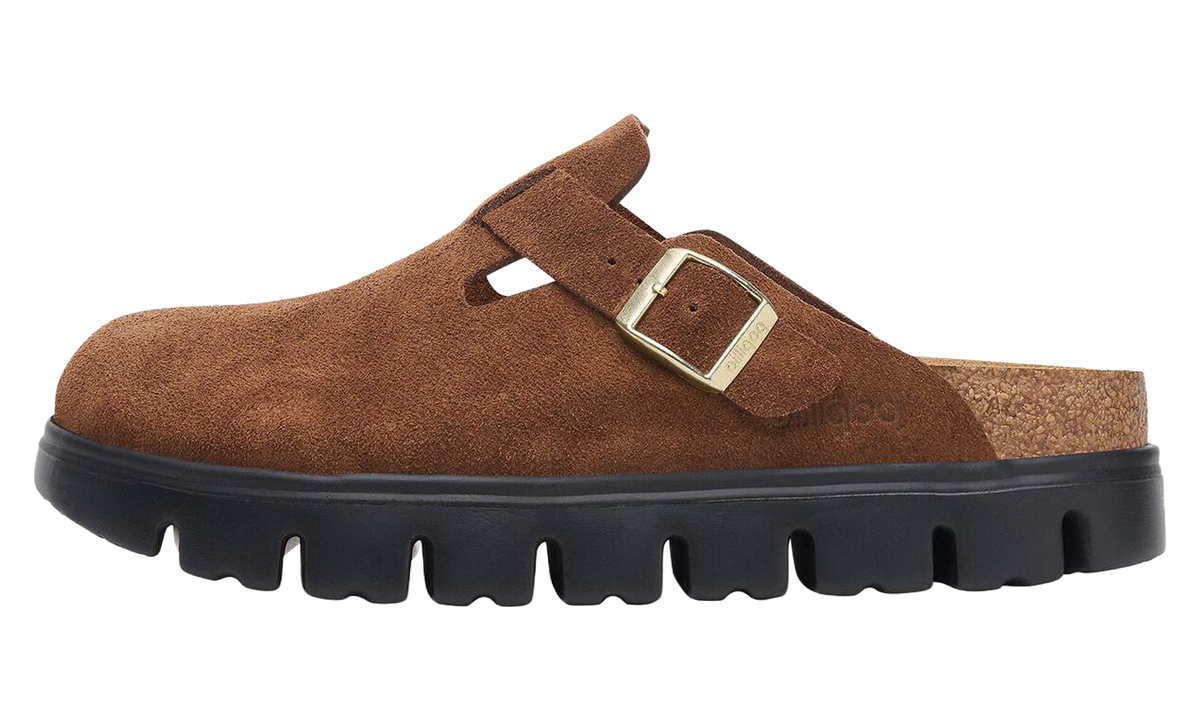 Boston Chunky Suede Leather "Dark Tea Black" 1028402
