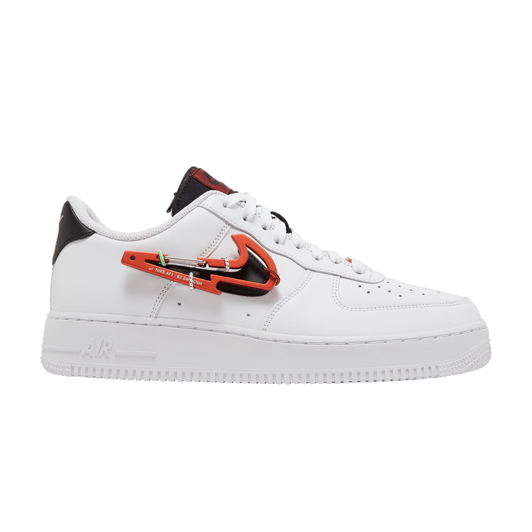 Nike Air Force 1 '07 Premium 'Carabiner - White Habanero Red'
