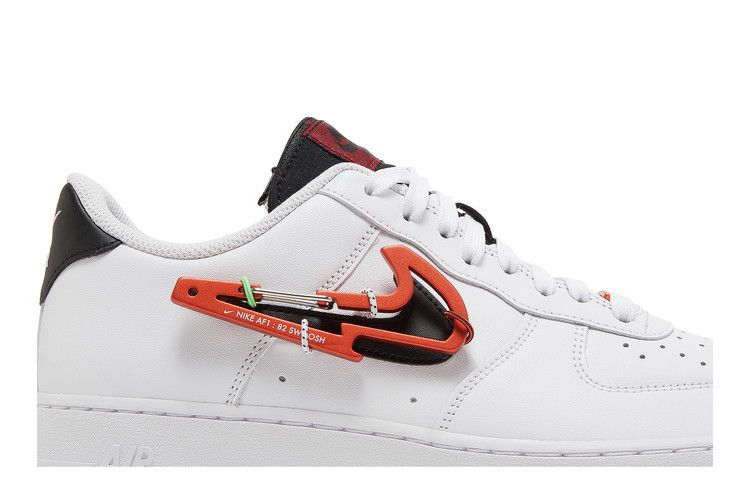 Nike Air Force 1 '07 Premium 'Carabiner - White Habanero Red'