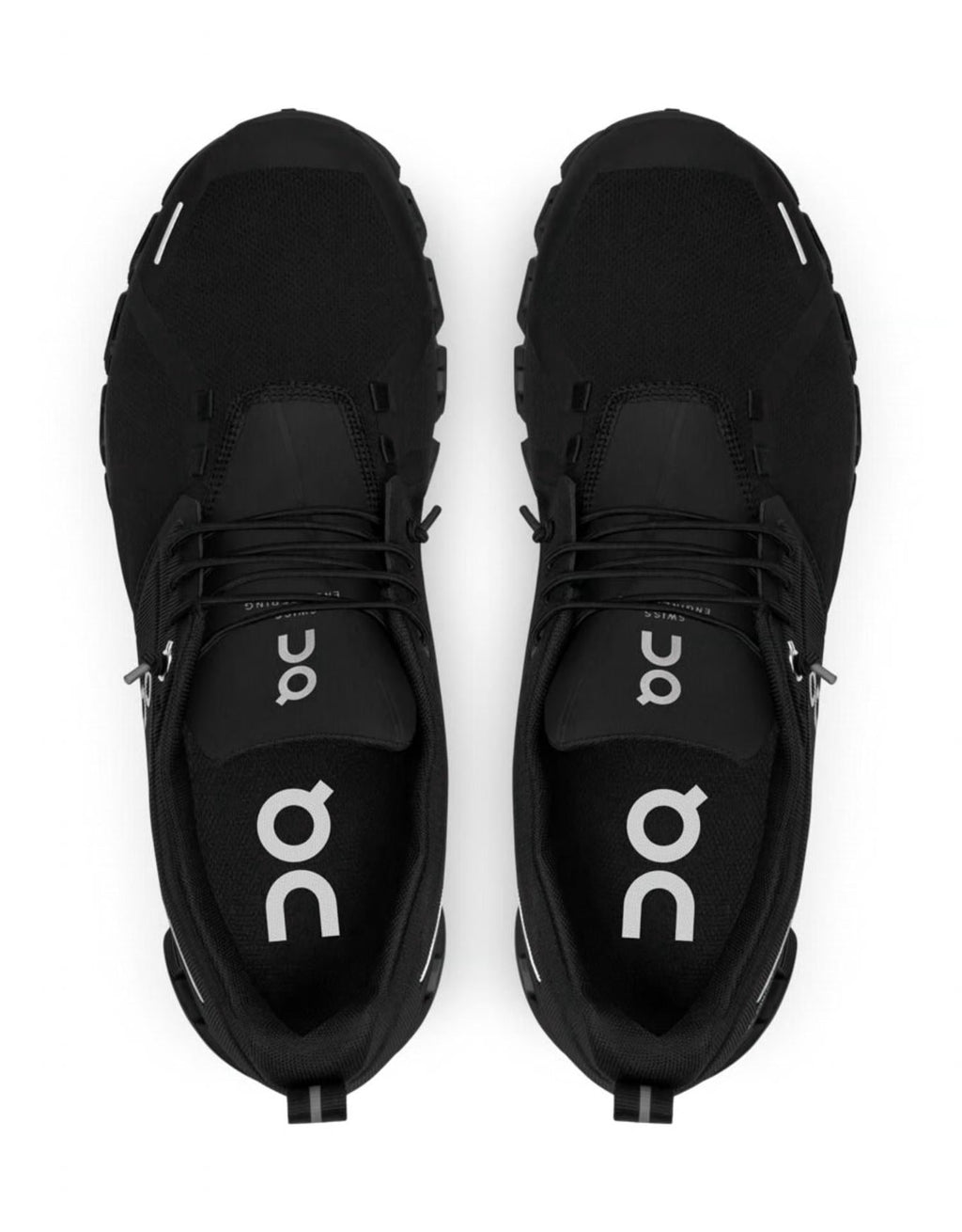 Men's Cloud Waterproof Running Shoe In All Black