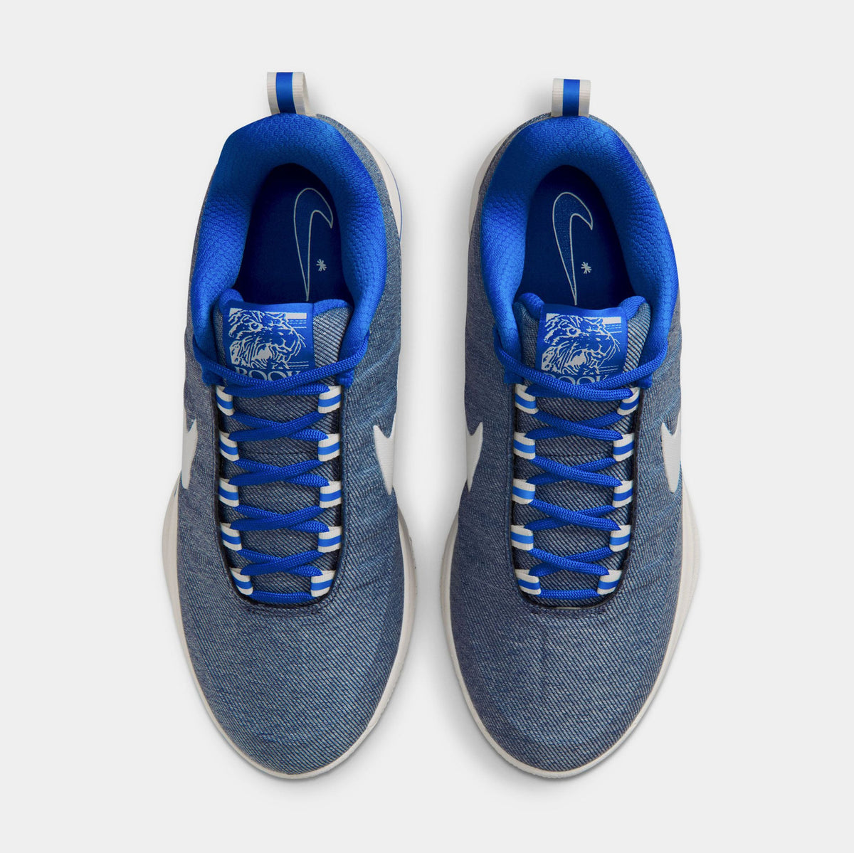 Book 2 Must Be The Denim Mens Basketball Shoes (Multi-Color/Multi-Color-Sail-Game Royal)