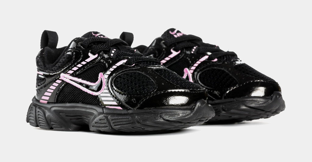 V5 RNR Infant Toddler Running Shoes (Black/Pink Rise)